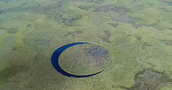 Mysterious Circular Island Not Only Floats, But Also Rotates Constantly