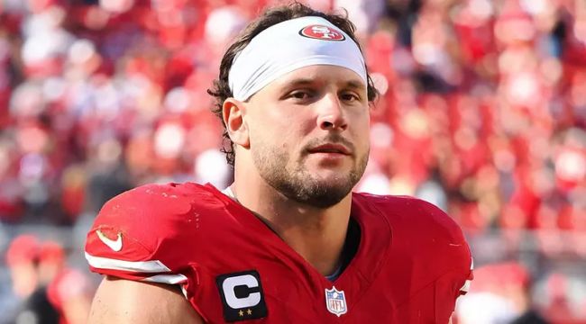 California Politician Suggests Trading Nick Bosa After MAGA Hat Incident