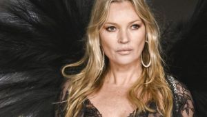 Kate Moss Walks the Victoria's Secret Runway