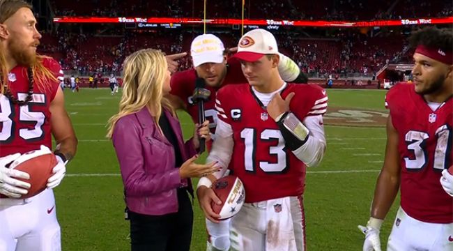 Nick Bosa Makes a Bold Statement with MAGA Hat During Postgame Interview