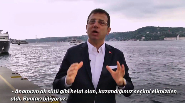 Ekrem İmamoğlu’undan mesaj